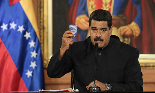 presidente venezolano, Nicolás Maduro Maduro denuncia ofensiva mediática para intervenir Venezuela